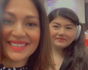UTSA Online student Iris Gutierrez and her daughter